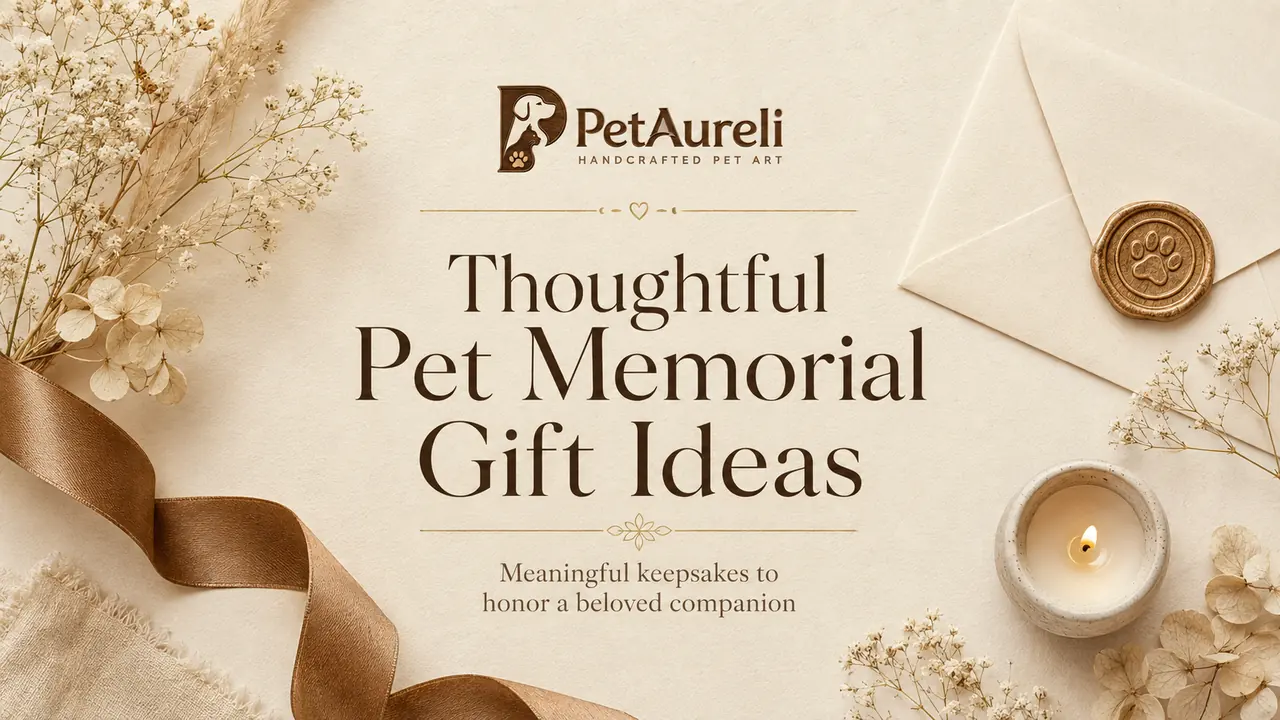 Pet Memorial Gift Ideas That Feel Personal